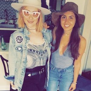 Light pink sunglasses